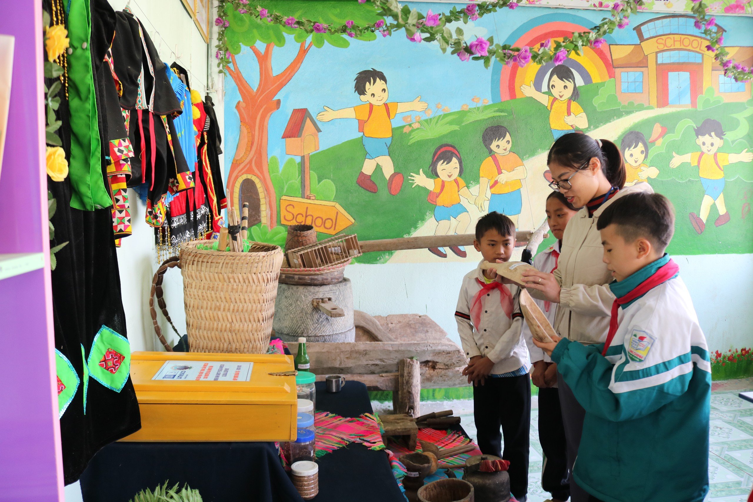 Lan tỏa văn hóa đọc trong các trường học ở Mèo Vạc