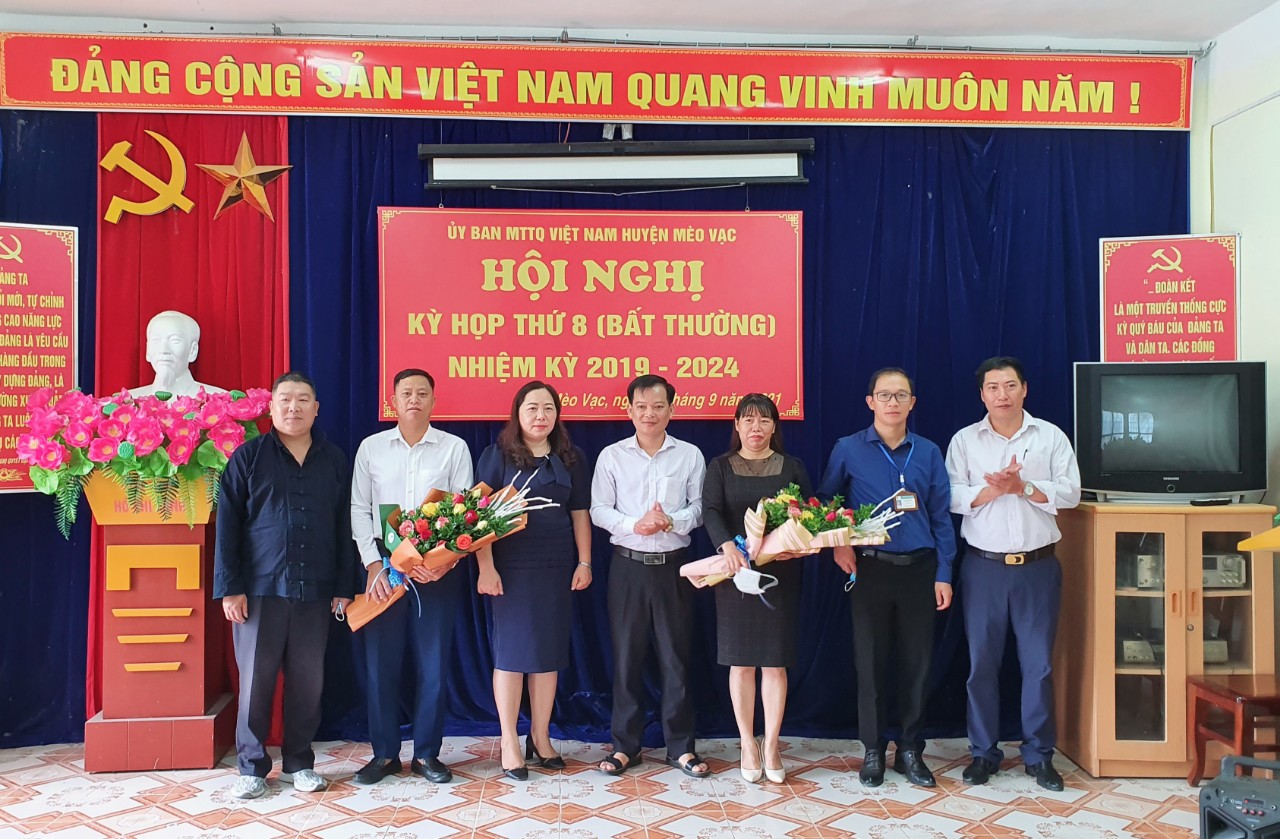 Ủy ban MTTQ Việt Nam huyện Mèo Vạc tổ chức Kỳ họp bất thường