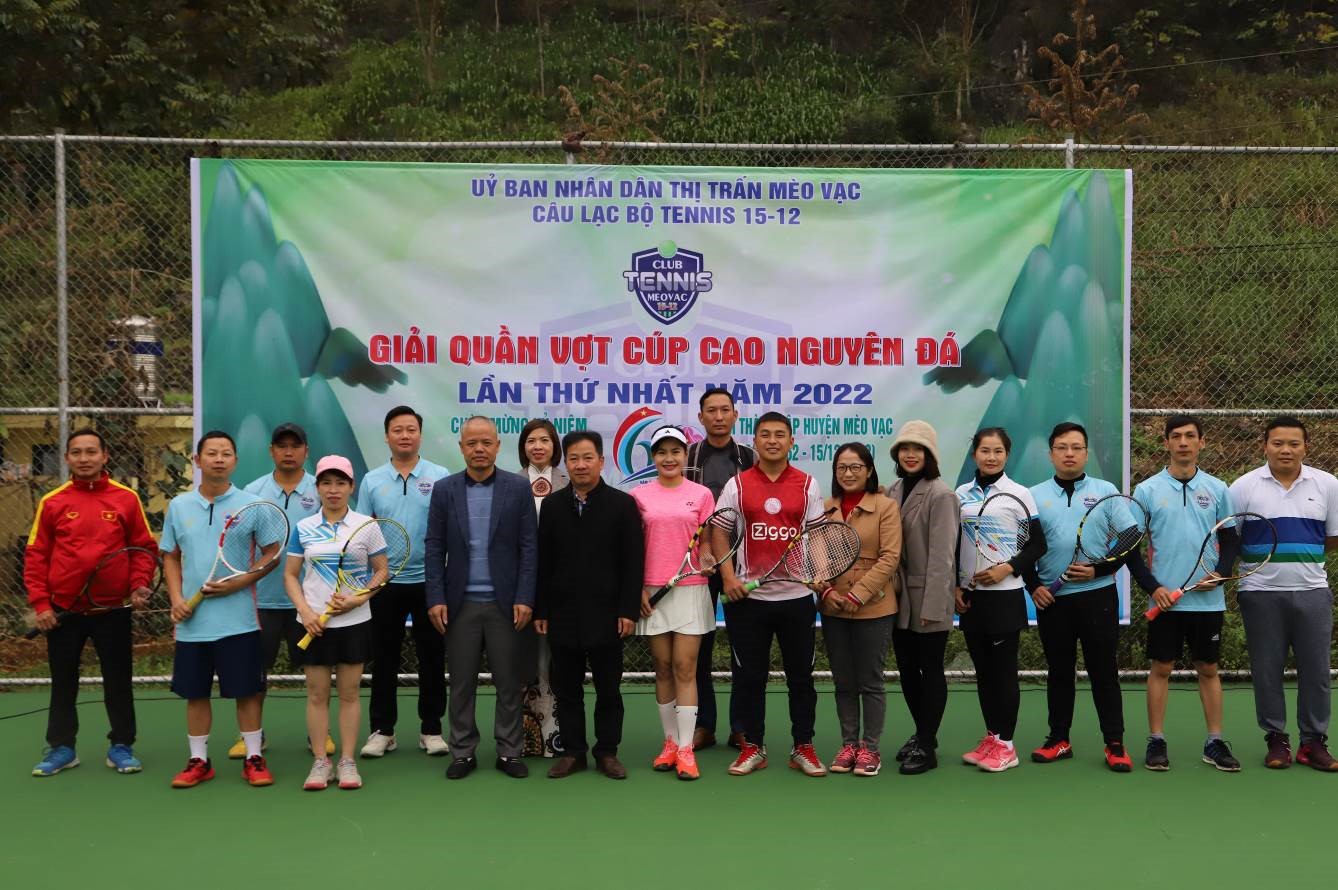 Giải Quần vợt chào mừng 60 năm thành lập huyện Mèo Vạc